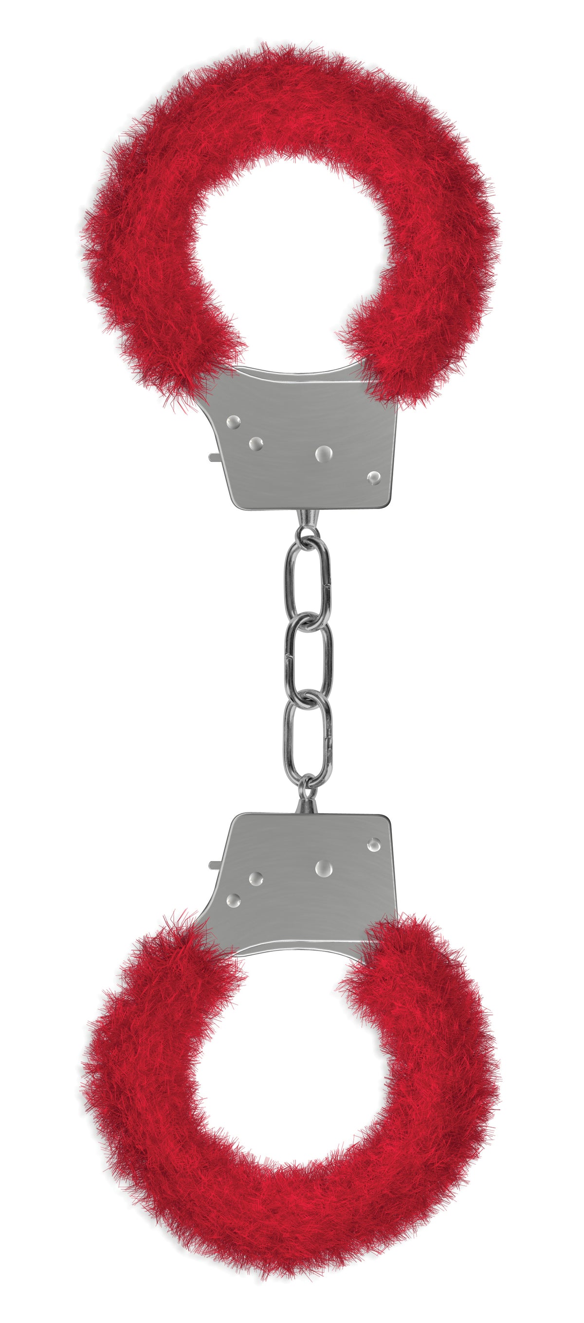 "Beginner's Furry Handcuffs - Red OU-OU002RED"