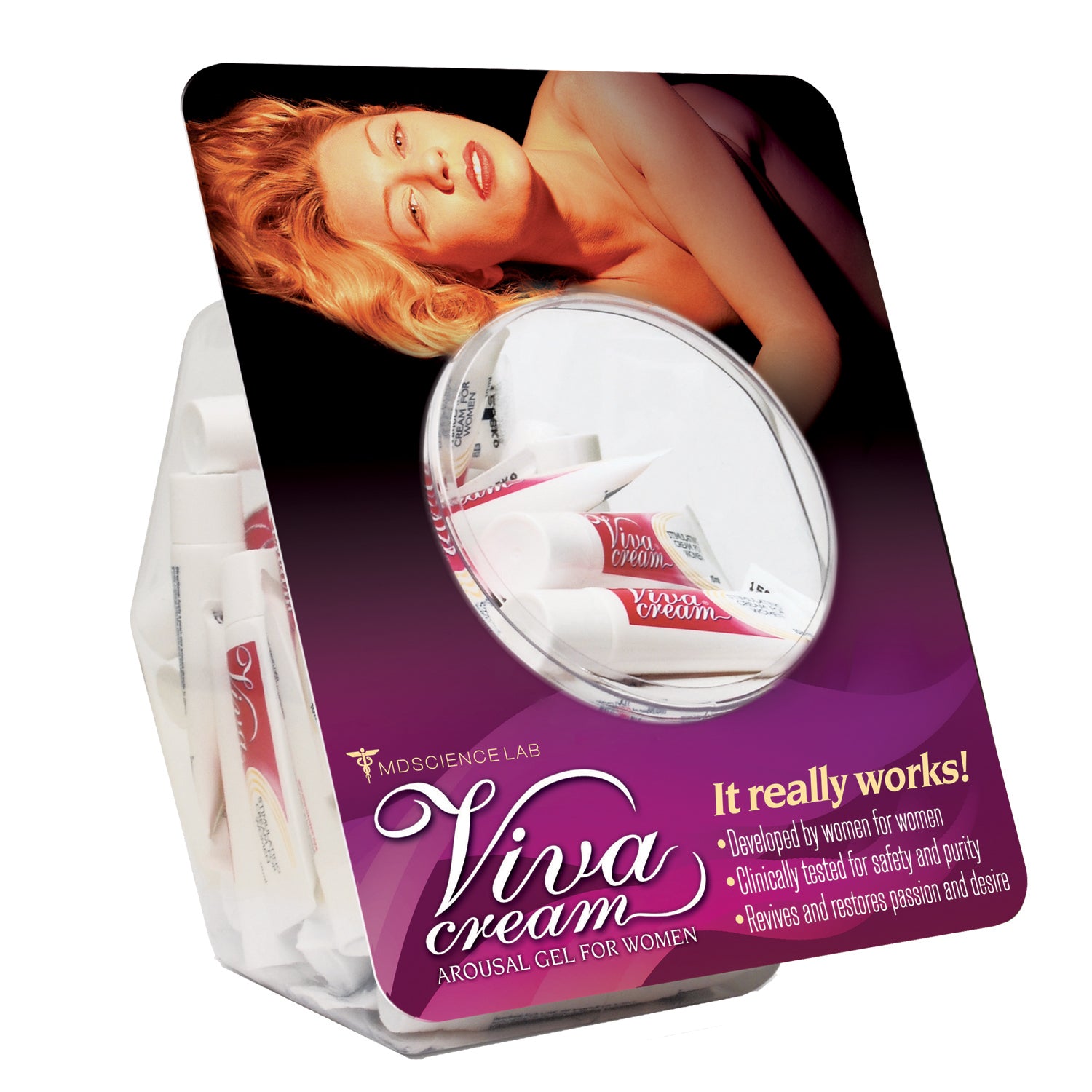 "Viva Cream - 50 Count Bowl - 10ml Tubes MD-VC50FB"