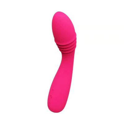 "Ohni Rechargeable G-Spot Thrusting Vibe Pink VI-P2709"