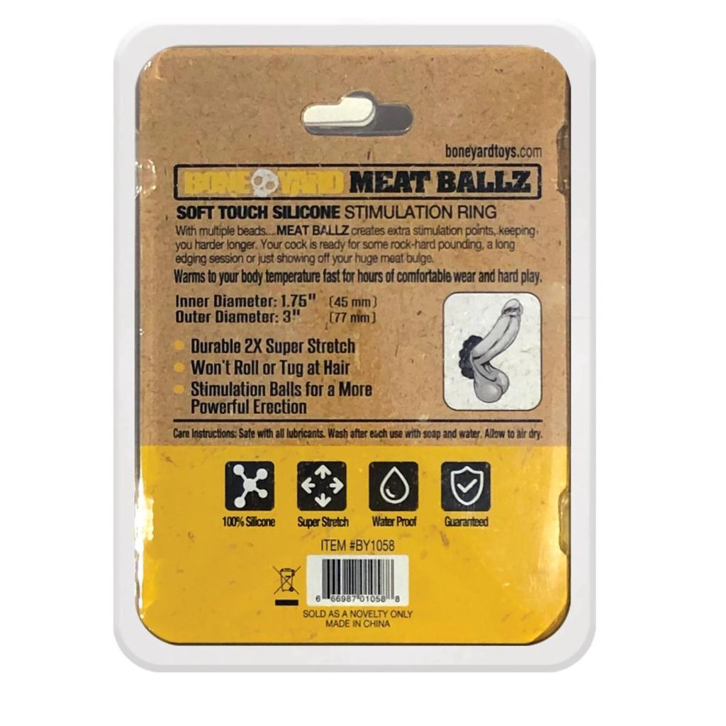 "Meat Ballz - Black BY-1058"