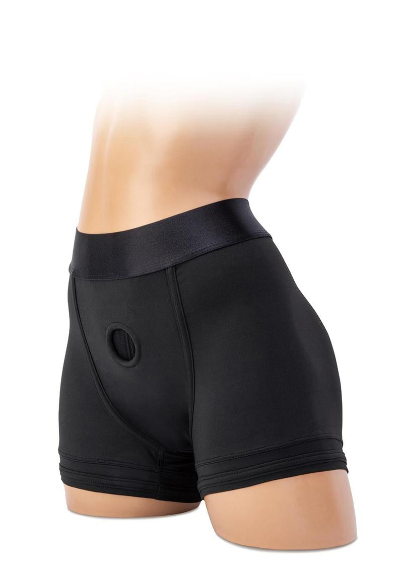 "Soft Packing Boxer Brief - Medium - Black X-WS3004-M"