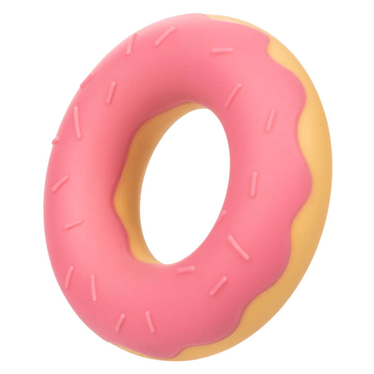 "Naughty Bits Dickin Donuts Silicone Donut Cock Ring - Pink SE4410502"