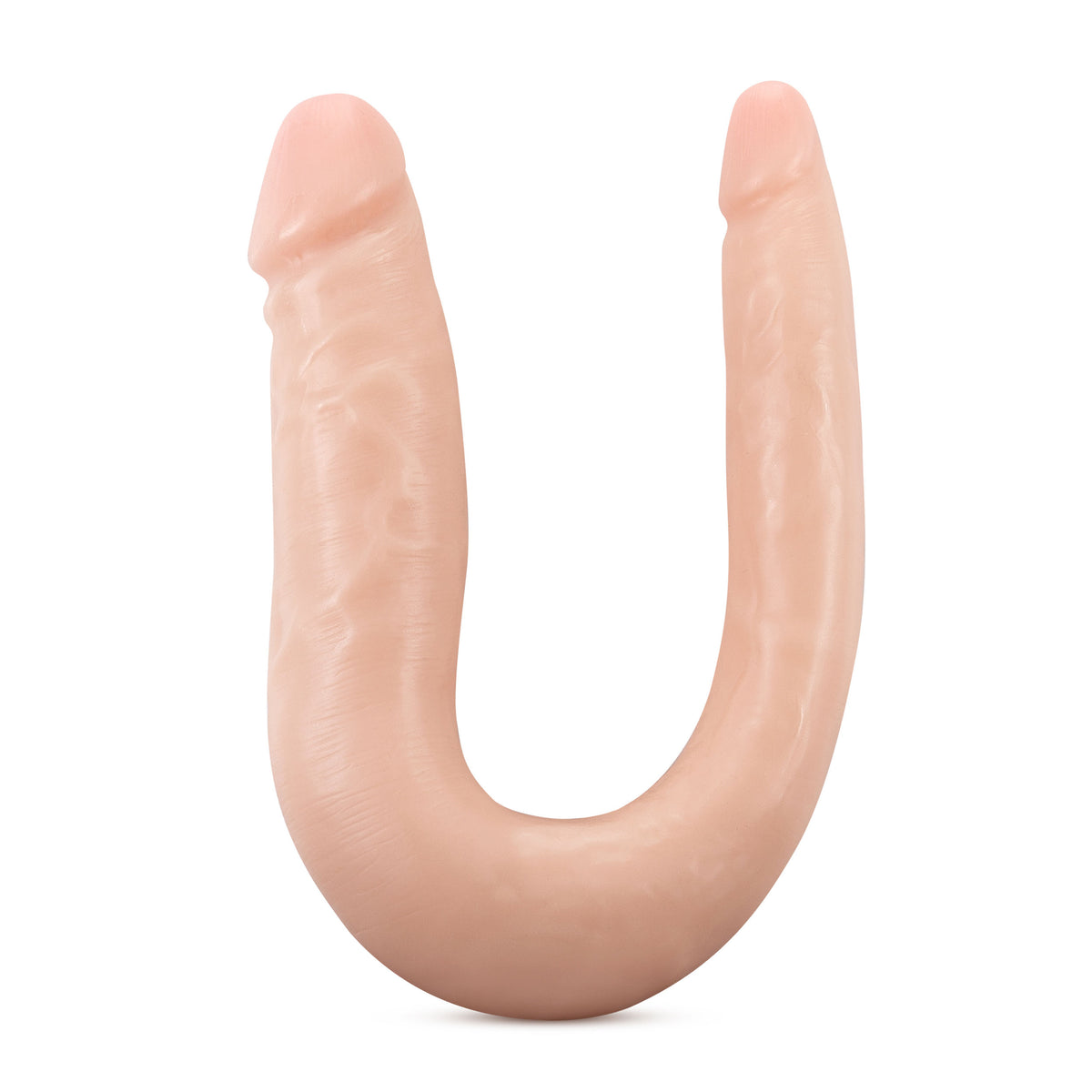"Dr. Skin Silicone - Dr. Double - 12 Inch Double Dong - Vanilla BL-34103"