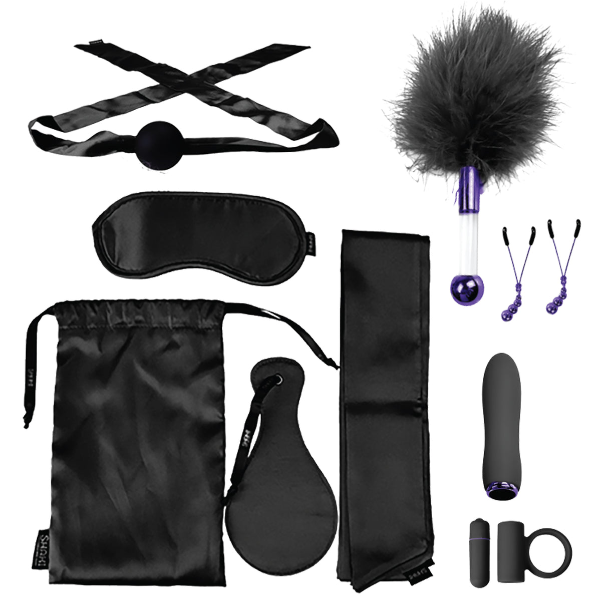 "Merci - the Vip Room - BDSM Premium Set - Black DJ2404-70-BX"