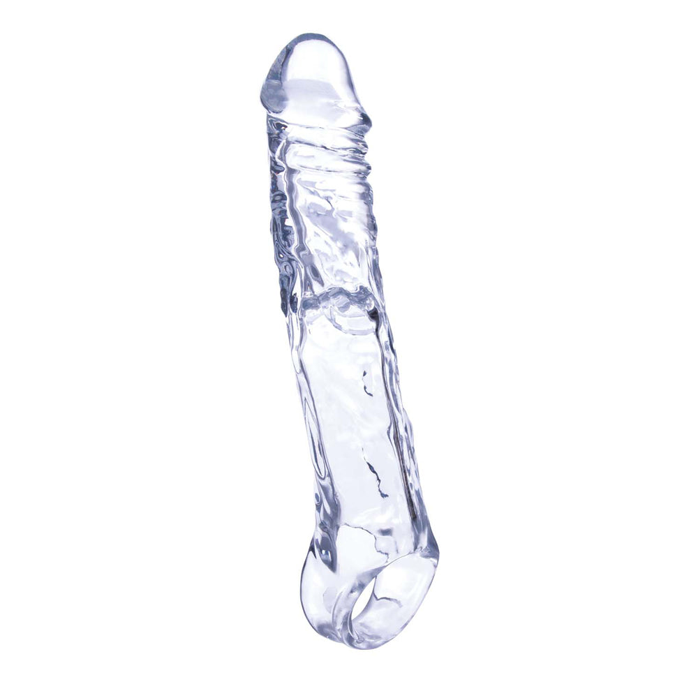 "Magic Penis Extender and Ball Strap 7.5 Clear NW3227"