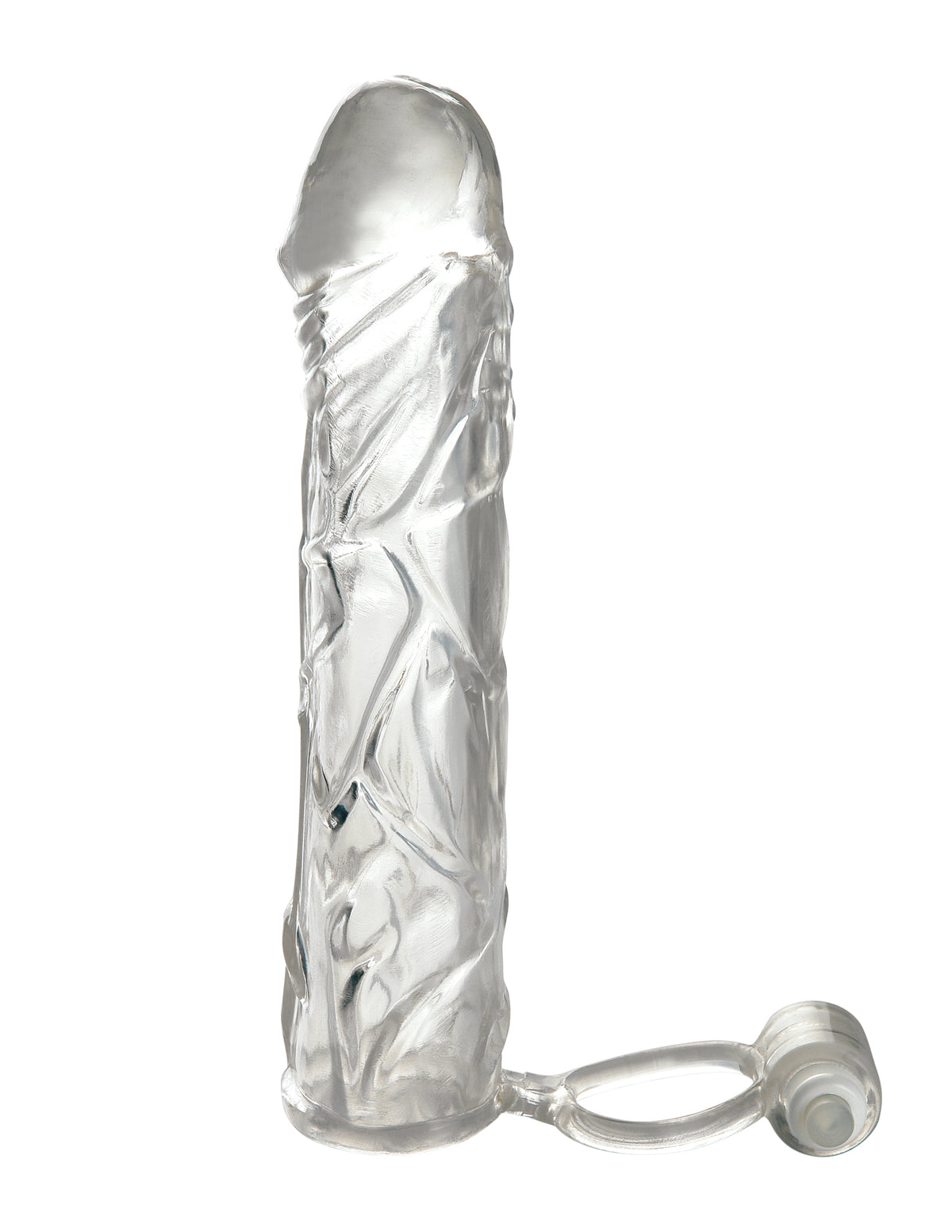 "Fantasy X-Tensions Vibrating Super Sleeve - Clear PD4134-20"