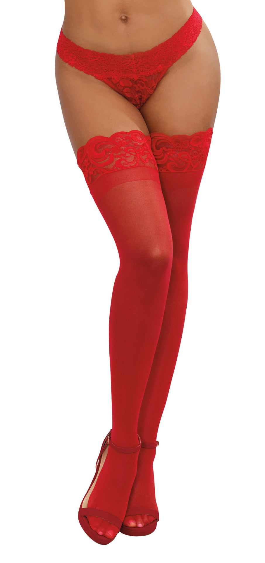 "Thigh High - One Size - Red DG-0005REDOS"