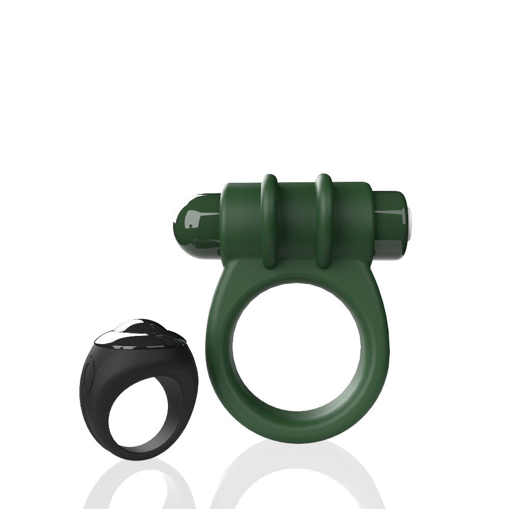 "Screaming O Remote Controlled Switch Vibrating Ring - Green SO-ARCSW-GN"