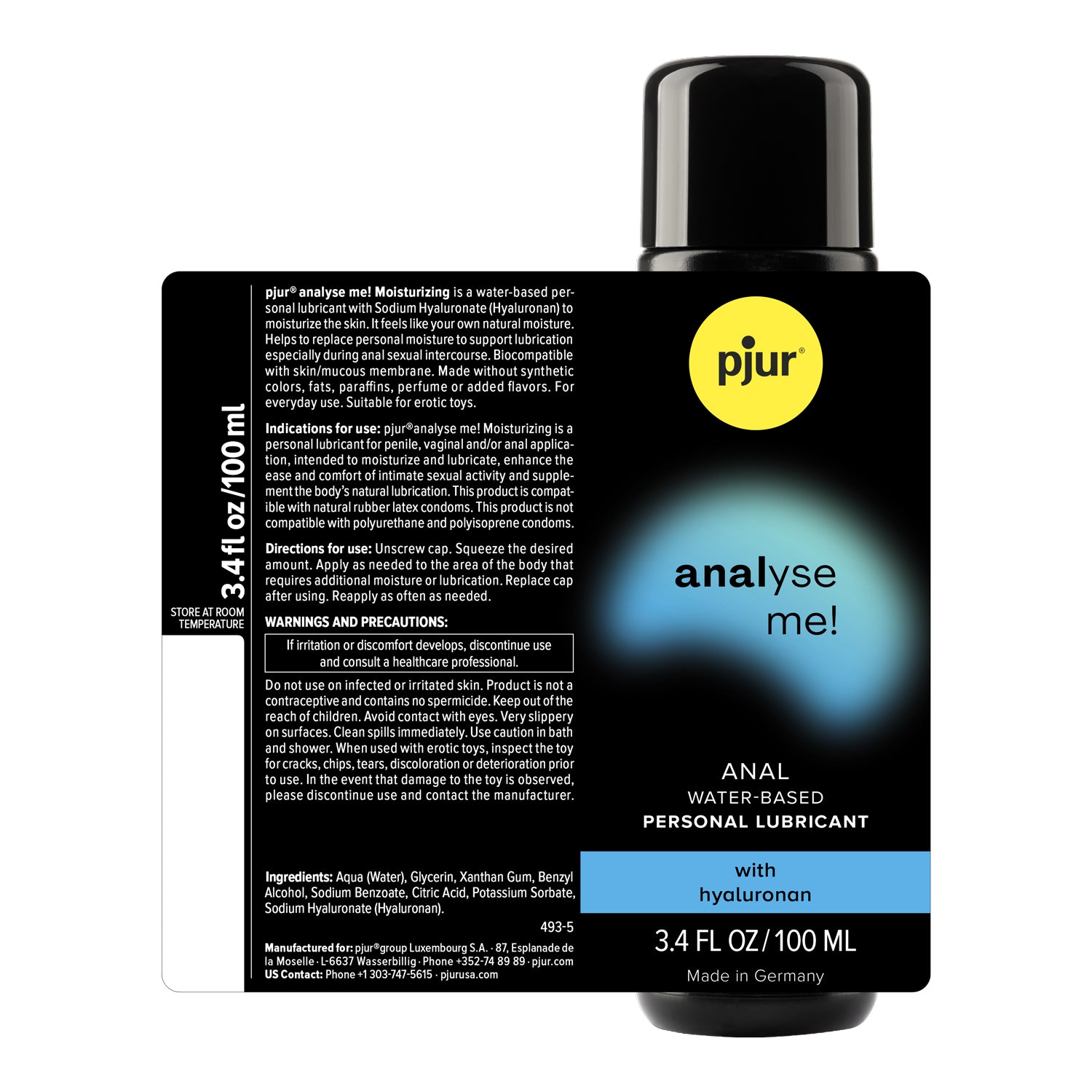 Pjur Analyse Me! - Water-Based Anal Glide - 250ml