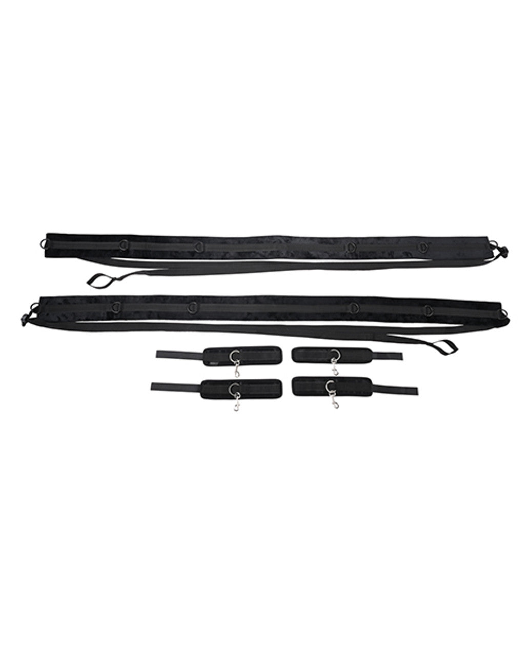 "No Matter Where Bondage Restraint System - Black SS20103"