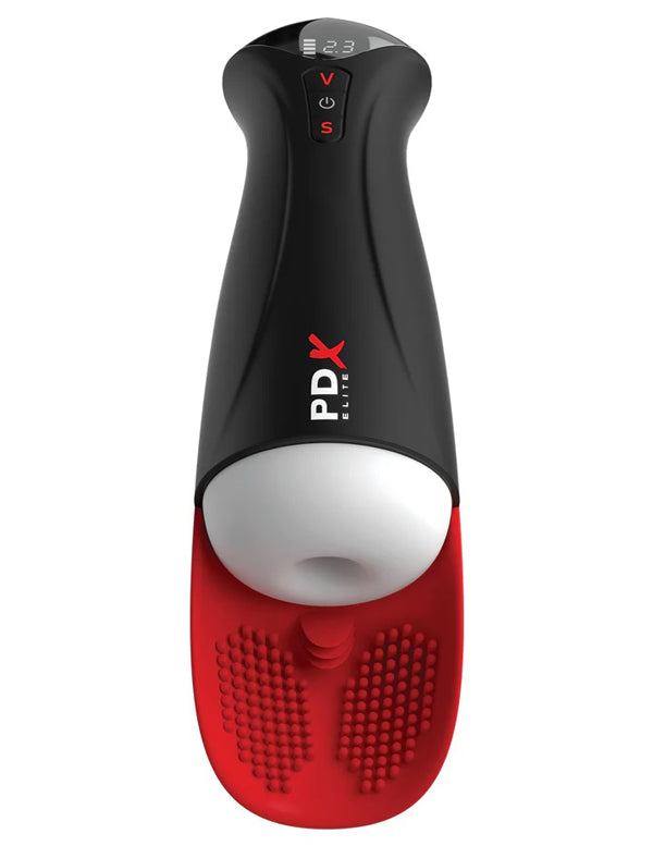 "Pdx Elite Fap-O-Matic Pro XL - White/red PDRD554-20"