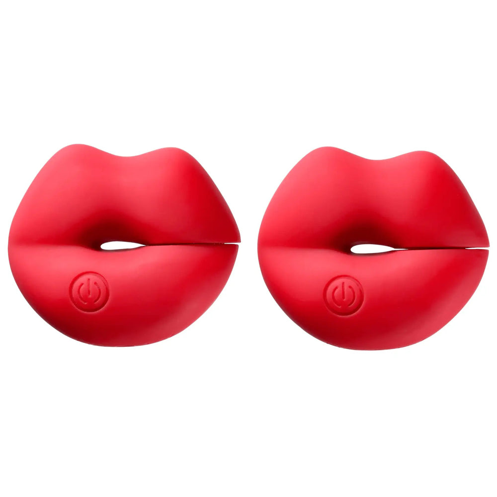"Cloud 9 Naughty Nips Nipple Rechargeable Clamps - Red WTC609"