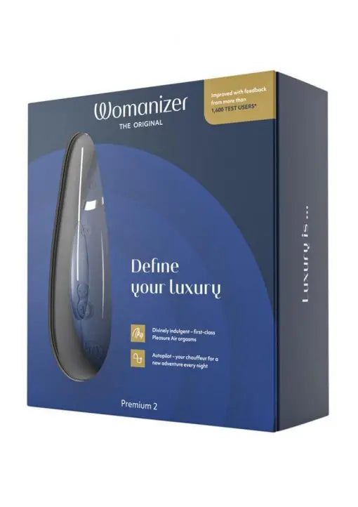 Womanizer Premium 2 Rechargeable Silicone Clitoral Stimulator