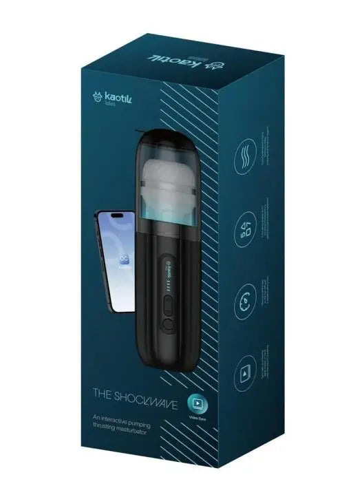 Kaotik Labs The Shockwave App Control Rechargeable Masturbator