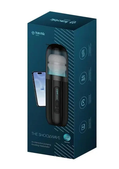 Kaotik Labs The Shockwave App Control Rechargeable Masturbator
