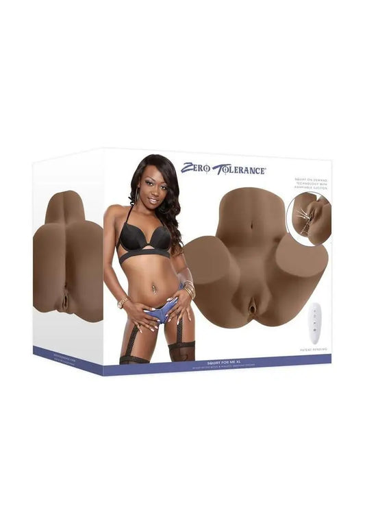 Zero Tolerance Squirt For Me XL Rechargeable Realistic Squirting Pussy Stroker with Remote Control