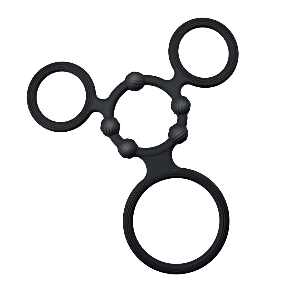 "Enhancer Quad Cockring - Black NW3288-1"