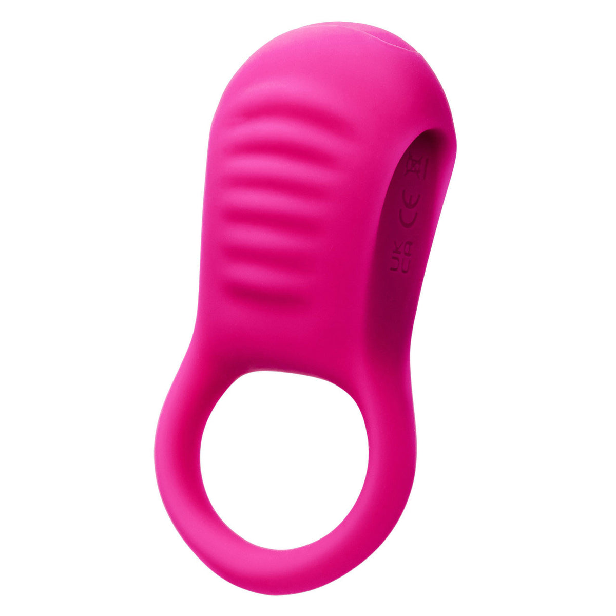 "Basic Essentials Rechargeable Ridge Rider Ring - Pink SE1738303"
