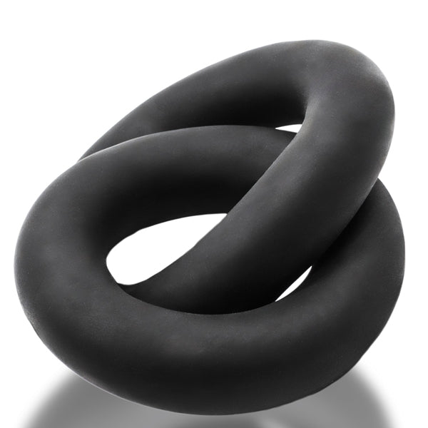 "Shackle Double Link'd Cock/ball Rings - Black OX-104-NGT"