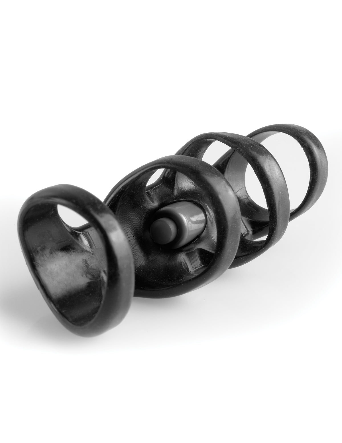 "Fantasy X-Tensions Vibrating Power Cage - Black PD4136-23"