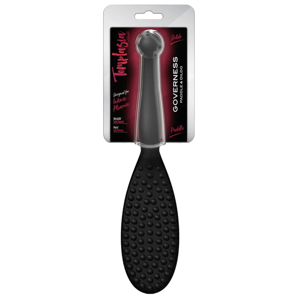 "Temptasia Governess Paddle Black BL-88905"