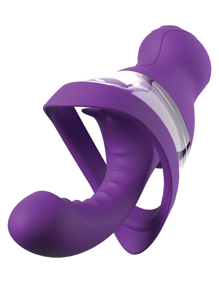 "Fantasy for Her Veloura Touch G-Spot Pleasure Pump - Purple PD4981-12"