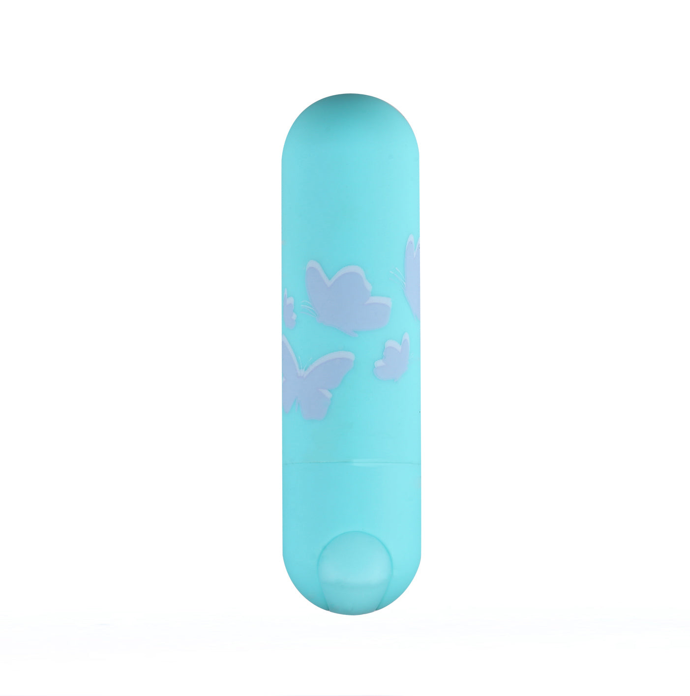 "Julia Butterfly Print Mini Bullet - Teal Blue MTMA330-BF"