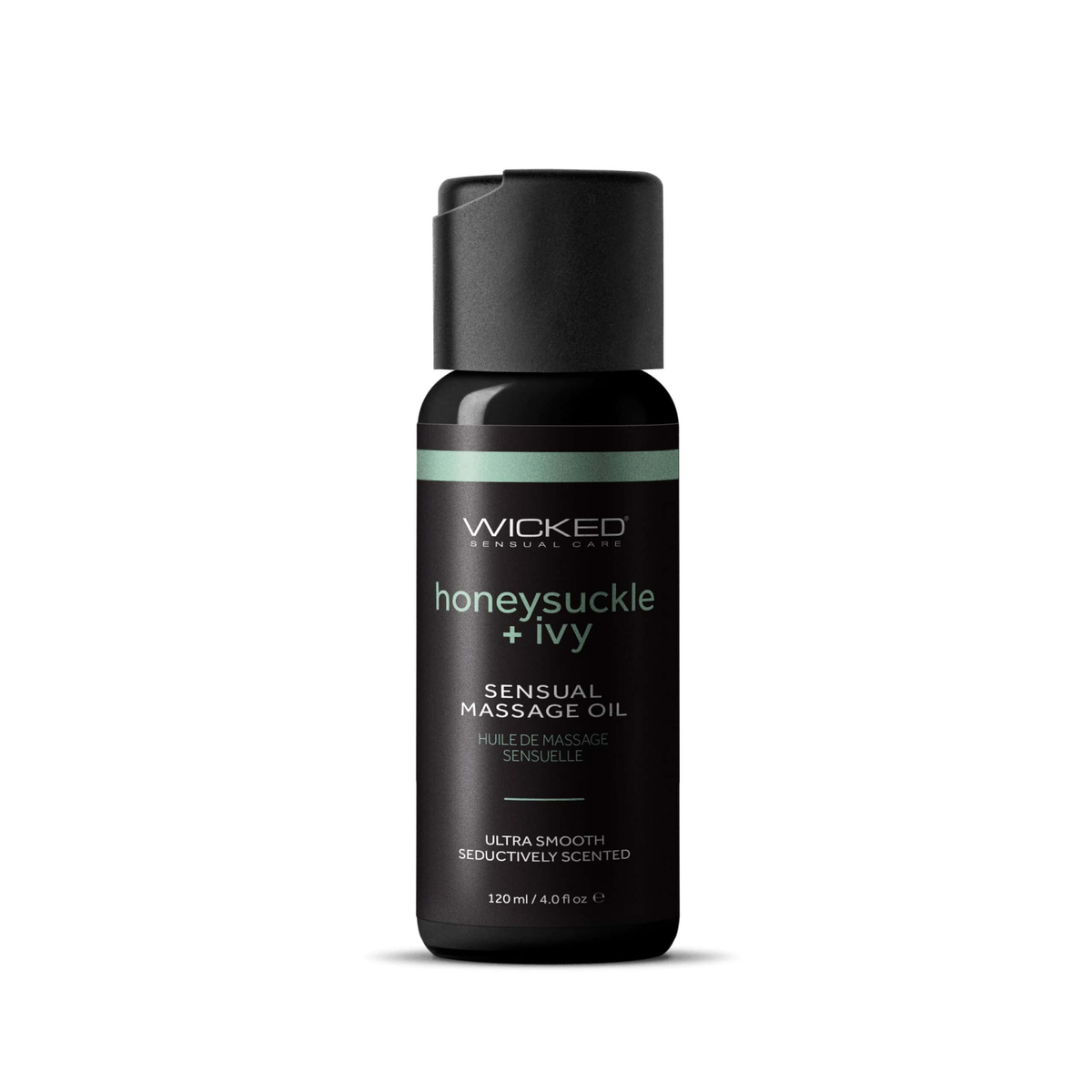 "Wicked Sensual Massage Oil Honeysuckle Ivy 4 Fl Oz WS-90976"