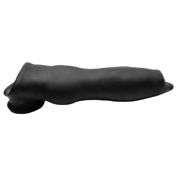 "Fido Velvet Smooth Beast Cocksheath - Black OX-3002-NGT"